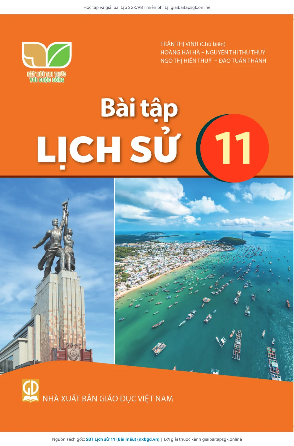 Trang 1 sách giáo khoa SBT Lịch sử 11 (Bài mẫu) bản chuẩn