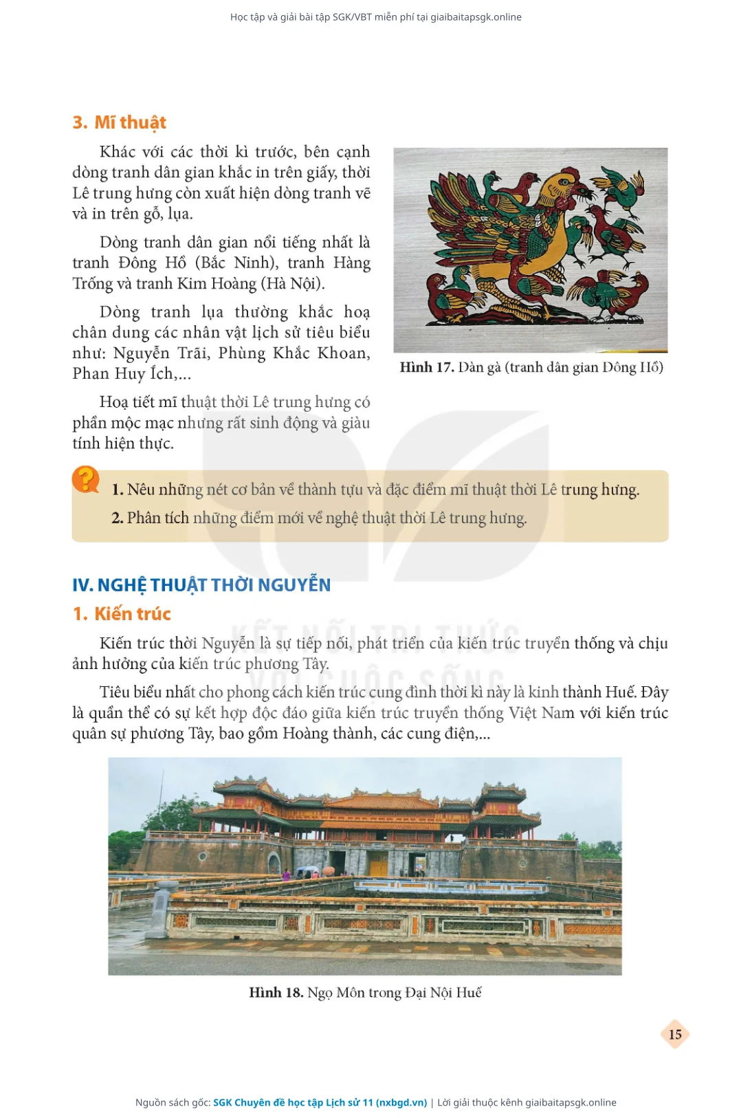 Trang 16 sách giáo khoa SGK Chuyên đề học tập Lịch sử 11 thu nhỏ