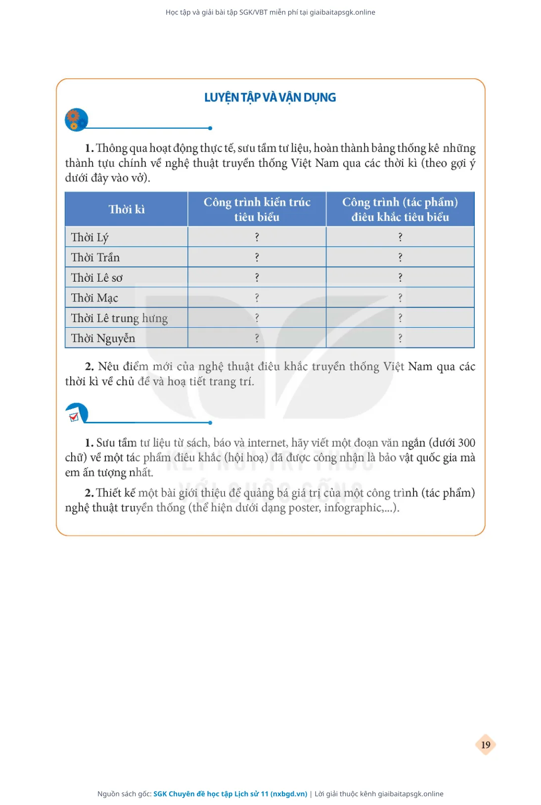 Trang 20 sách giáo khoa SGK Chuyên đề học tập Lịch sử 11 thu nhỏ