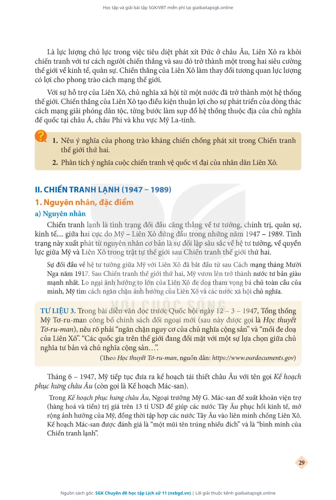Trang 30 sách giáo khoa SGK Chuyên đề học tập Lịch sử 11 thu nhỏ