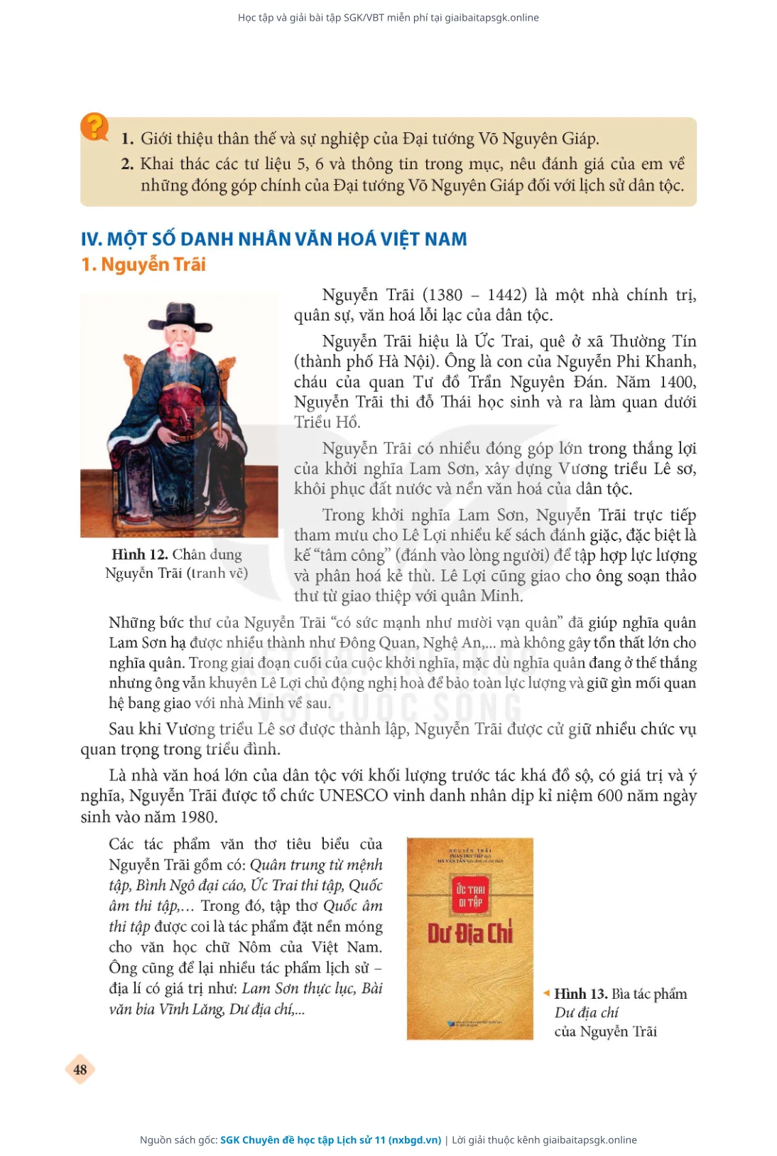 Trang 49 sách giáo khoa SGK Chuyên đề học tập Lịch sử 11 thu nhỏ