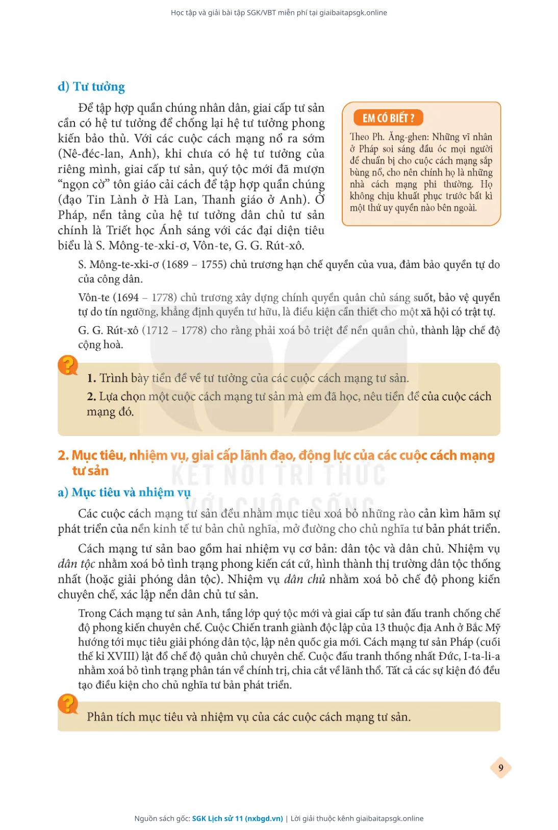 Trang 10 sách giáo khoa SGK Lịch sử 11 thu nhỏ