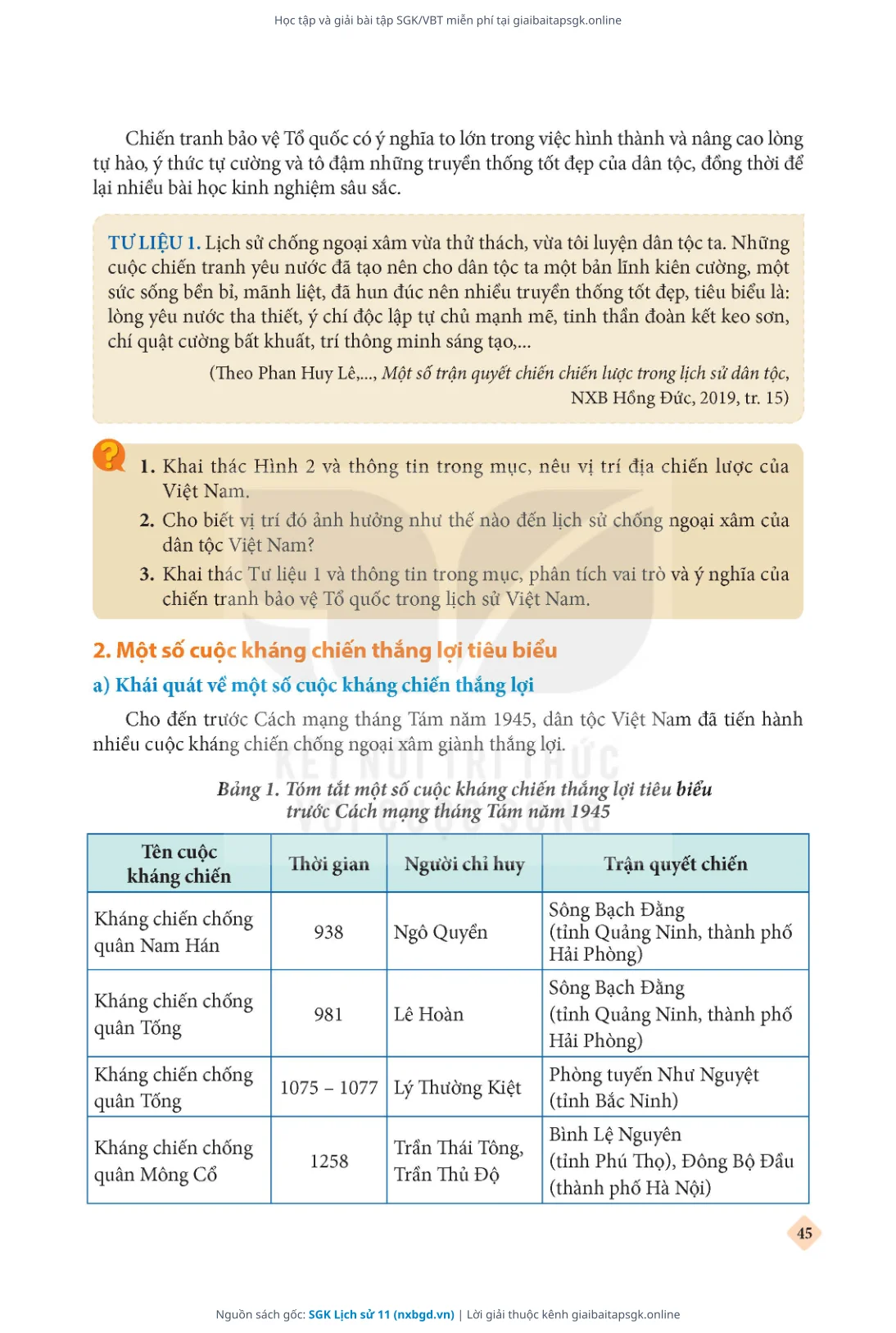 Trang 46 sách giáo khoa SGK Lịch sử 11 thu nhỏ
