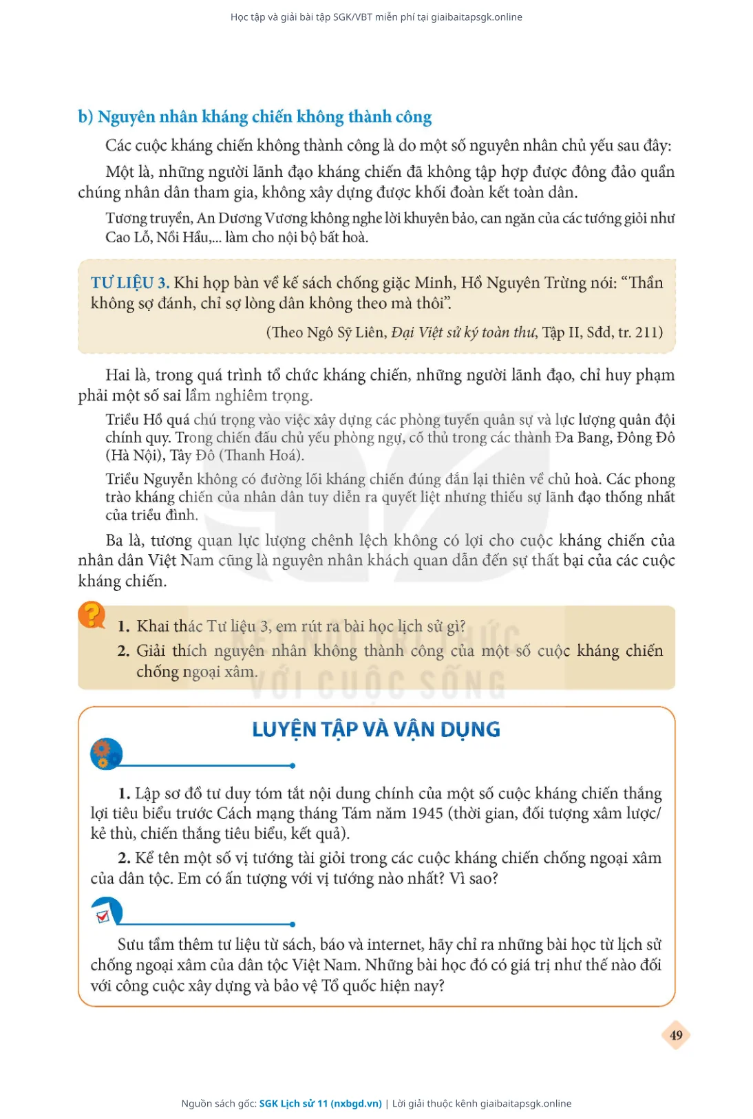 Trang 50 sách giáo khoa SGK Lịch sử 11 thu nhỏ