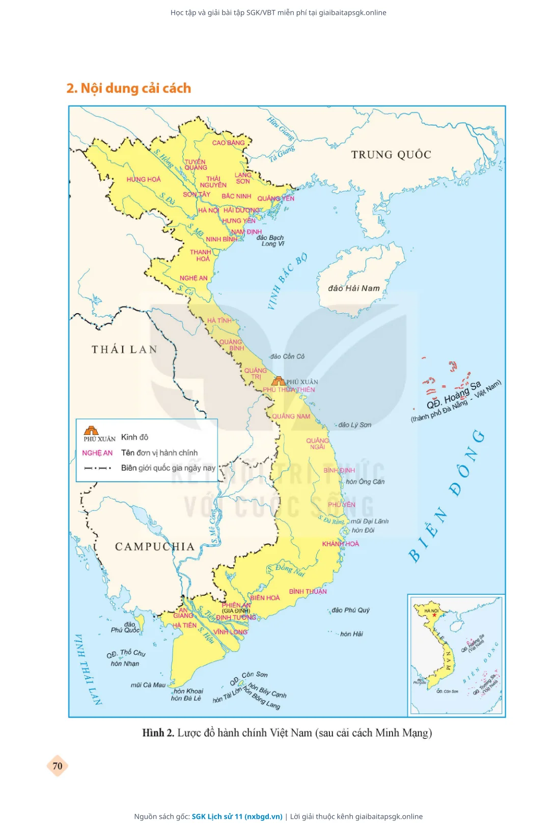 Trang 71 sách giáo khoa SGK Lịch sử 11 thu nhỏ
