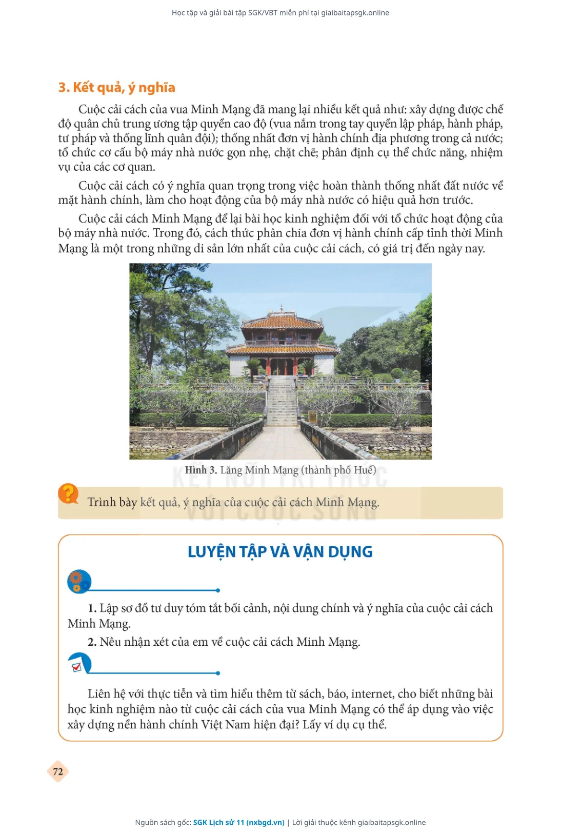Trang 73 sách giáo khoa SGK Lịch sử 11 thu nhỏ