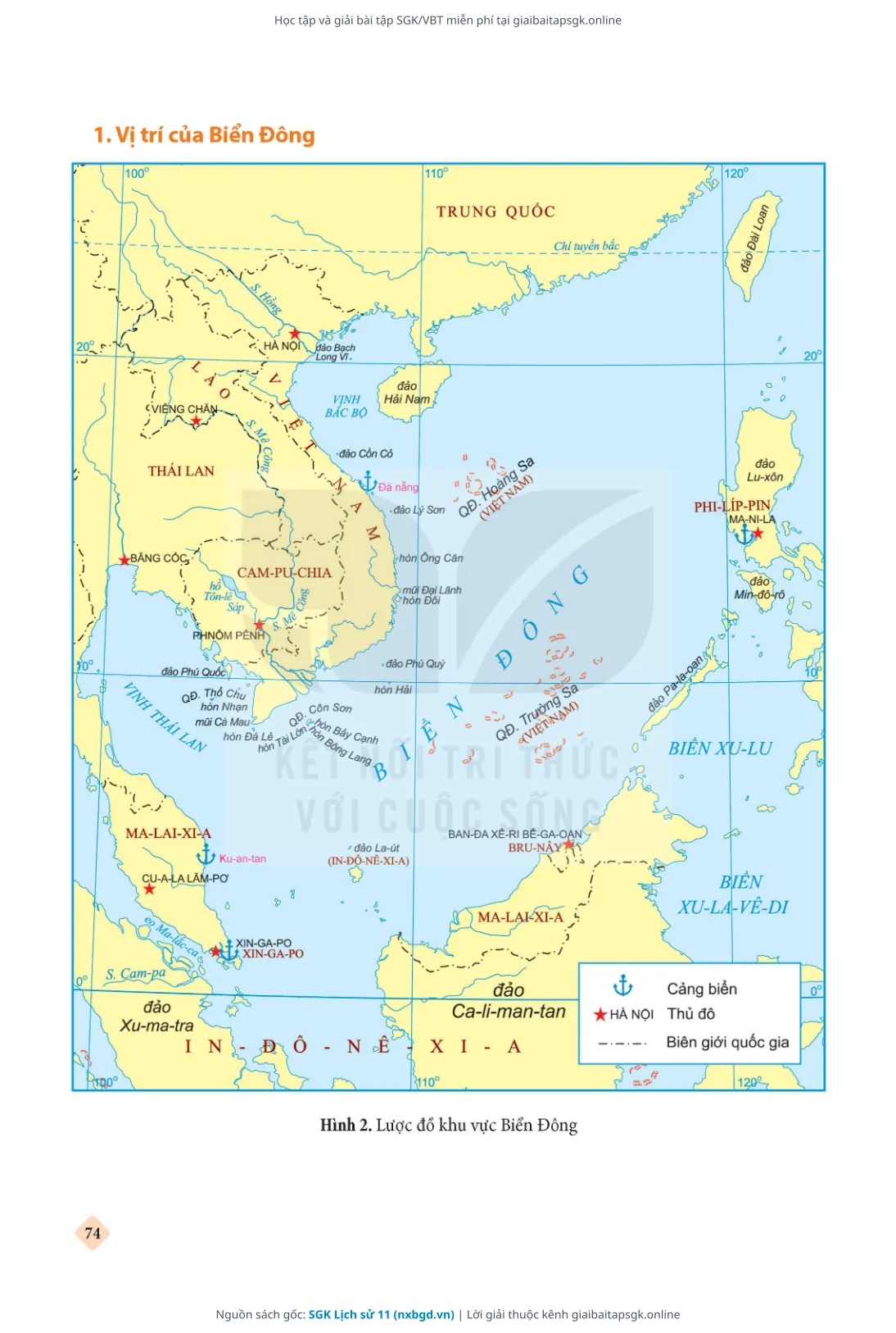 Trang 75 sách giáo khoa SGK Lịch sử 11 thu nhỏ