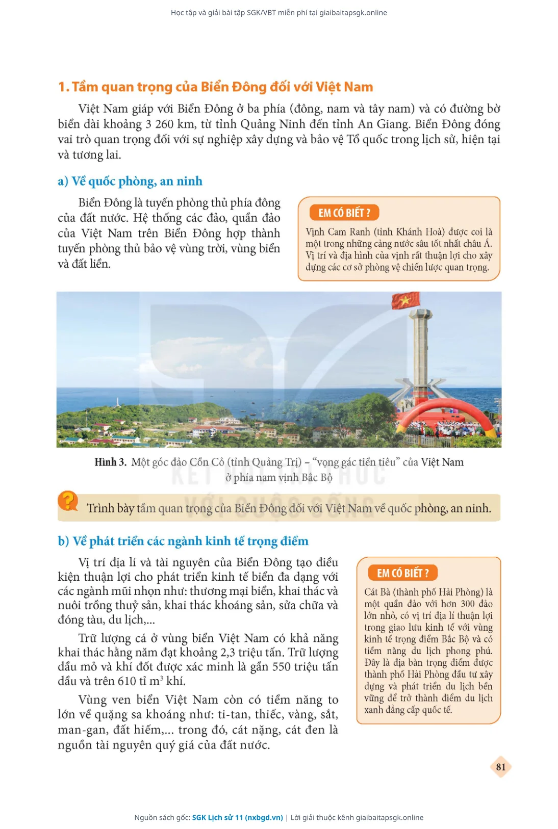 Trang 82 sách giáo khoa SGK Lịch sử 11 thu nhỏ