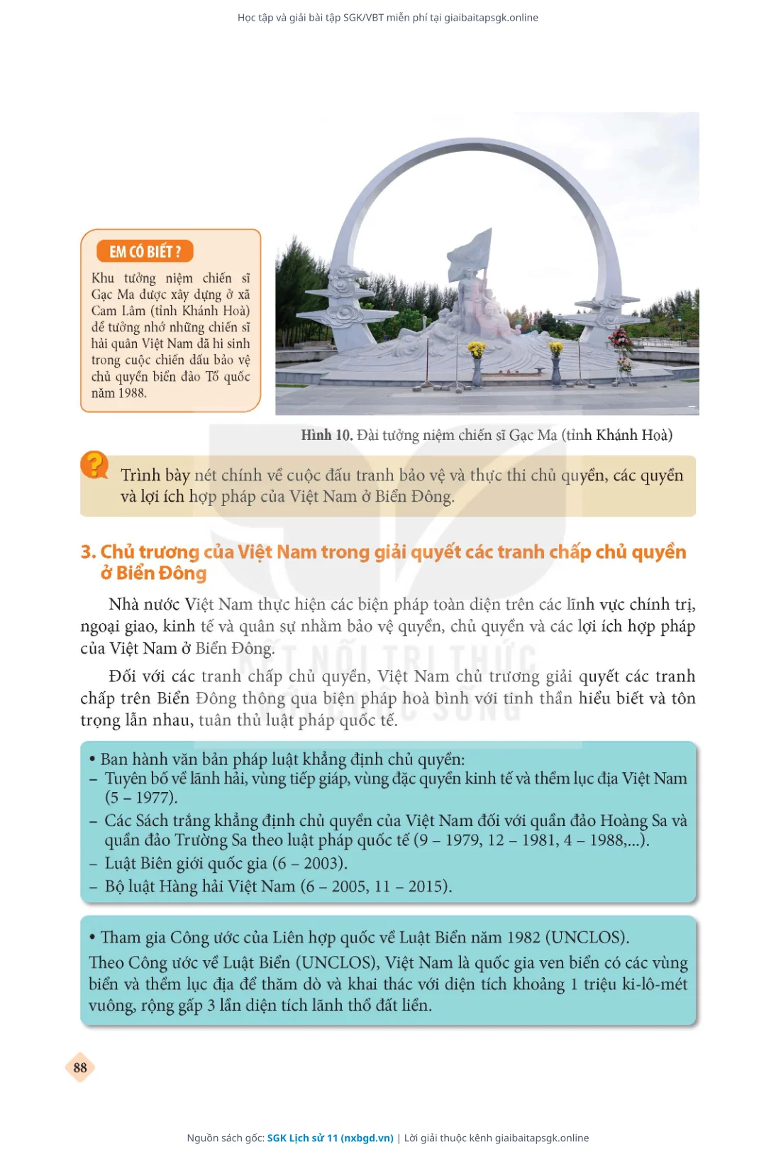 Trang 89 sách giáo khoa SGK Lịch sử 11 thu nhỏ