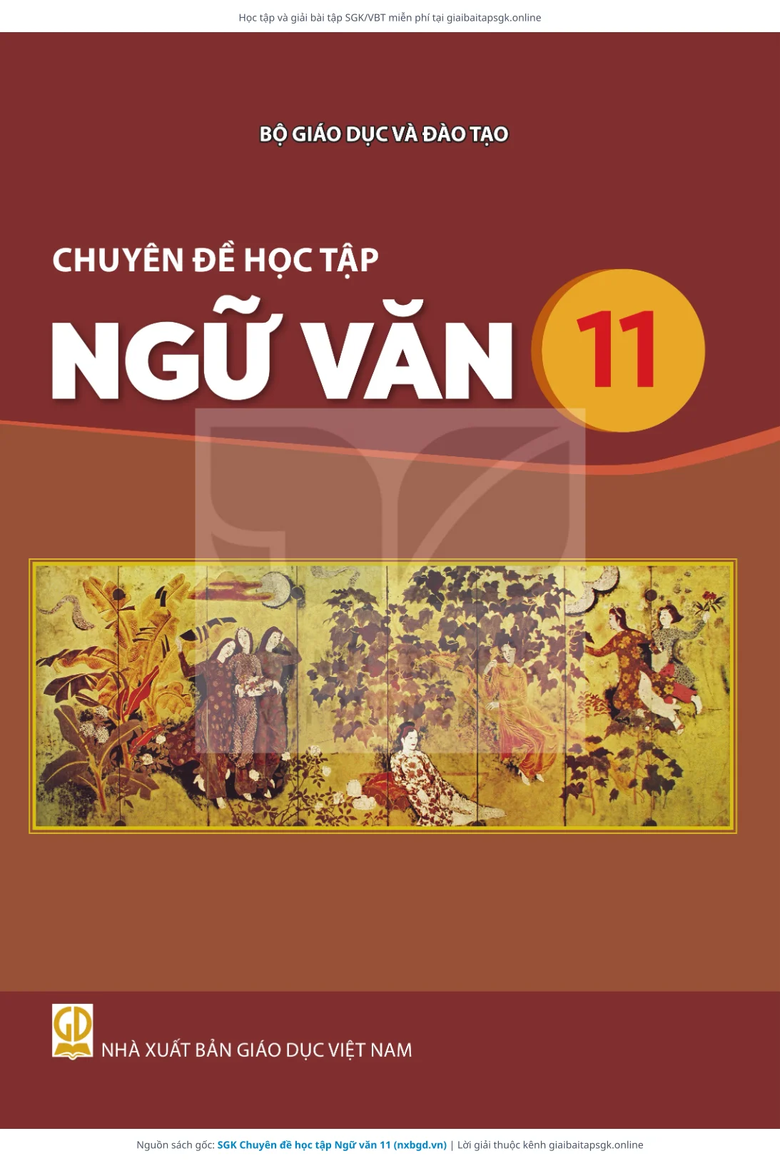 Trang 1 sách giáo khoa SGK Chuyên đề học tập Ngữ văn 11 bản chuẩn