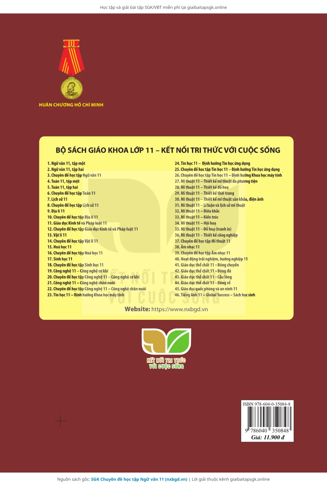 Trang 94 sách giáo khoa SGK Chuyên đề học tập Ngữ văn 11 thu nhỏ