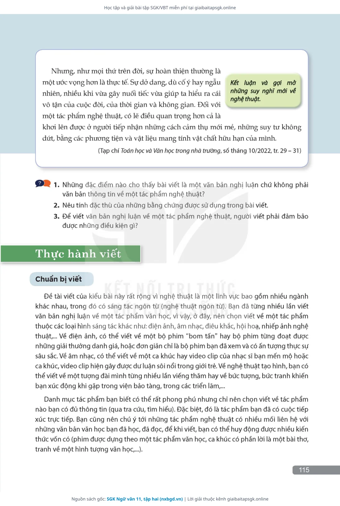 Trang 116 sách giáo khoa SGK Ngữ văn 11, tập hai thu nhỏ