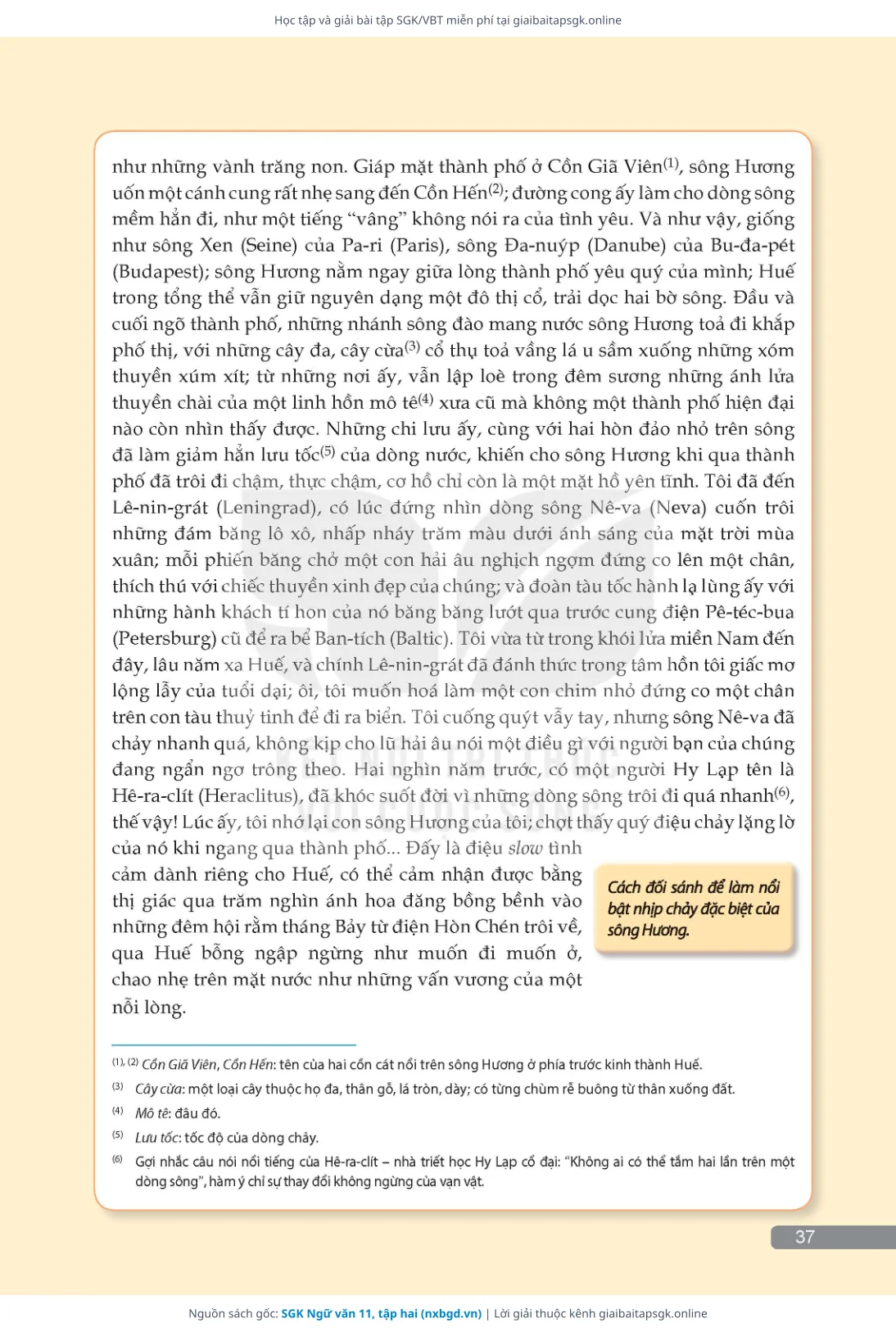 Trang 38 sách giáo khoa SGK Ngữ văn 11, tập hai thu nhỏ