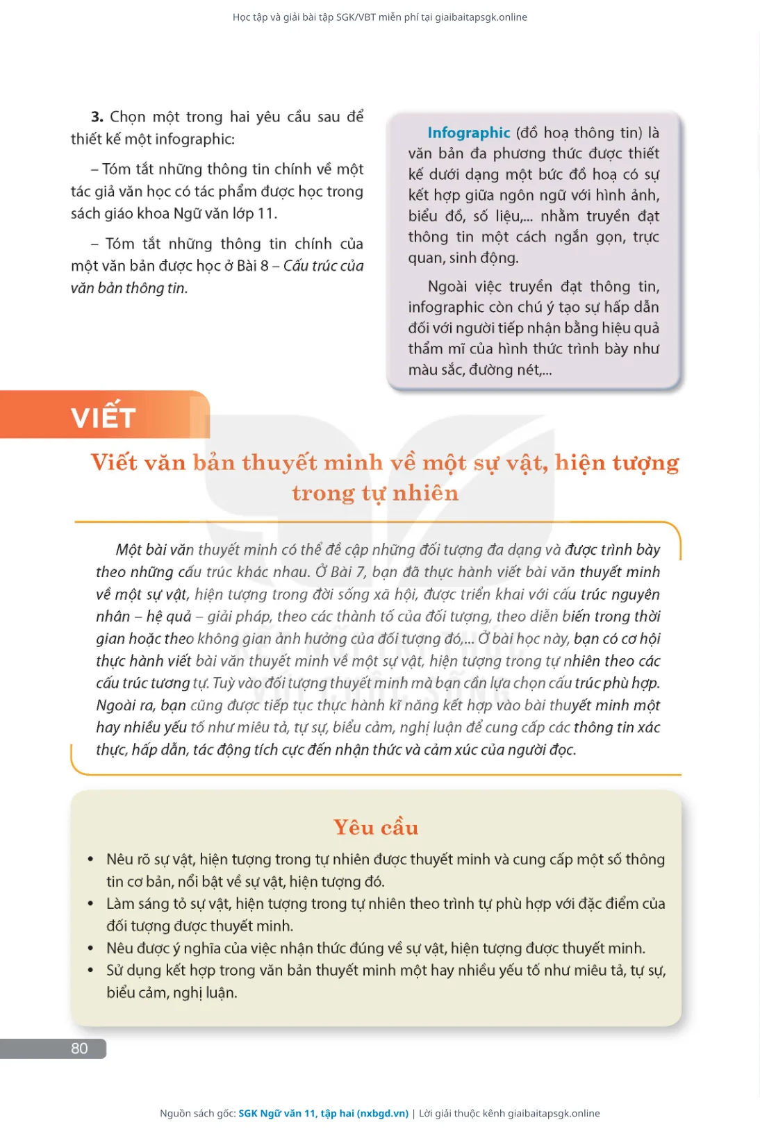Trang 81 sách giáo khoa SGK Ngữ văn 11, tập hai thu nhỏ