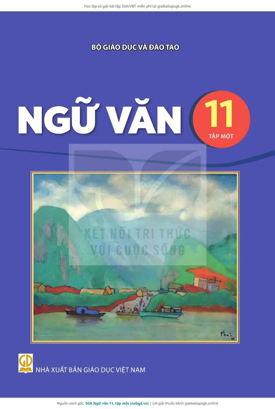 Trang 1 sách giáo khoa SGK Ngữ văn 11, tập một bản chuẩn