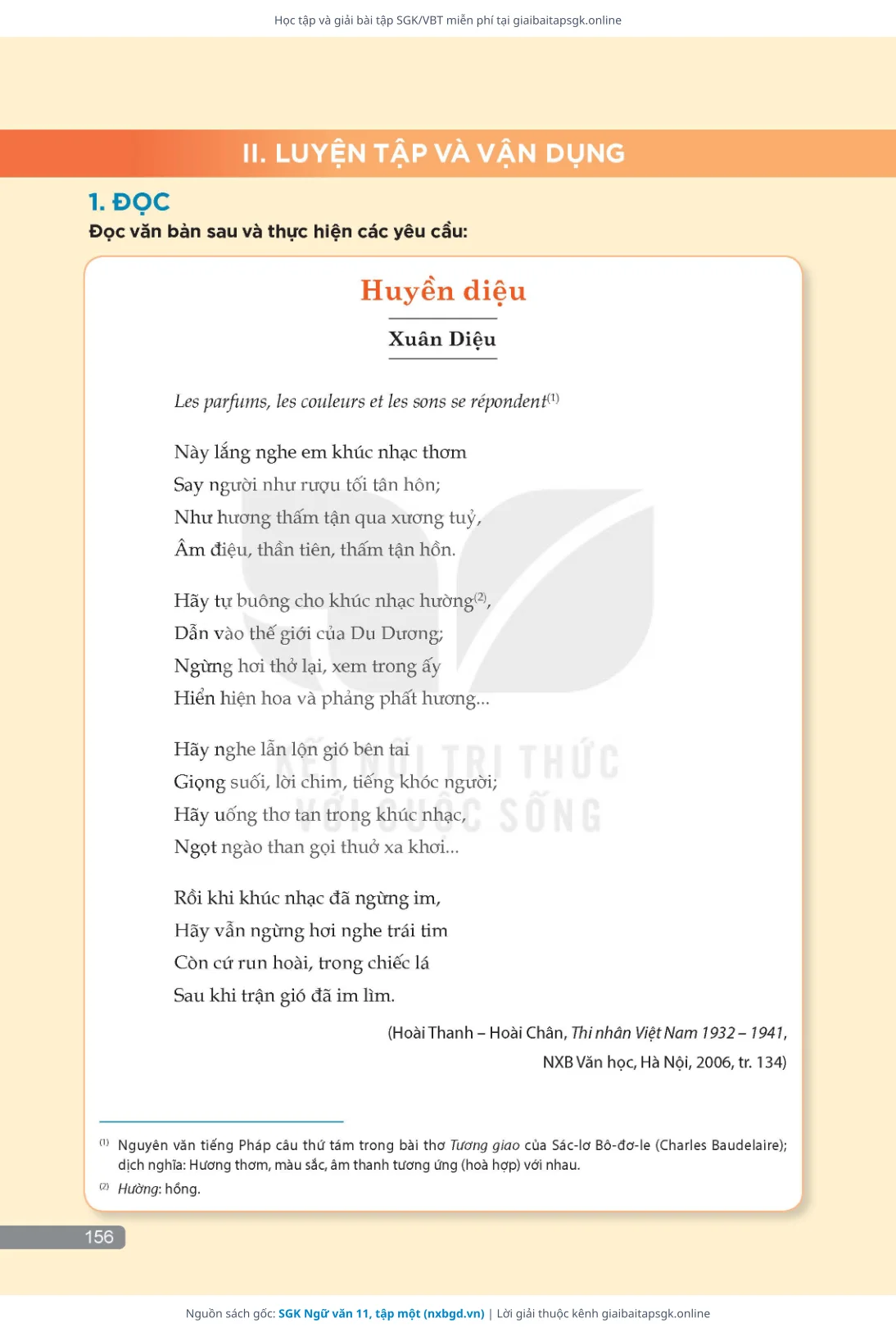 Trang 157 sách giáo khoa SGK Ngữ văn 11, tập một thu nhỏ