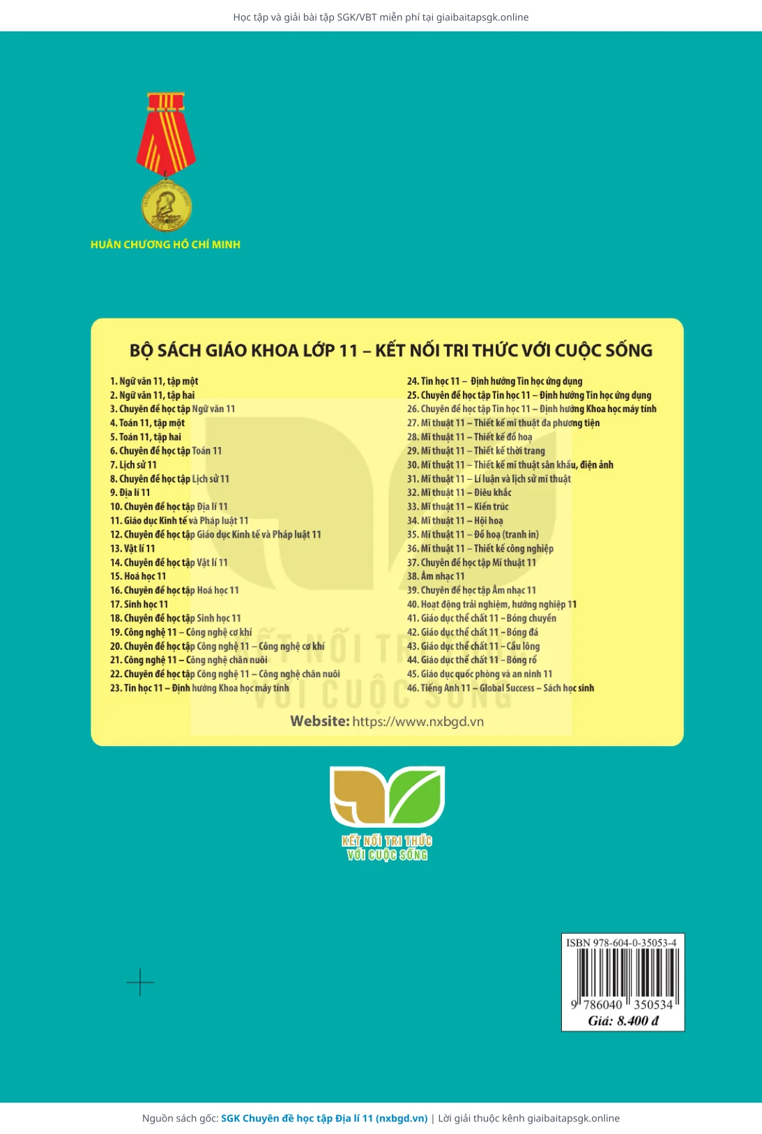 Trang 62 sách giáo khoa SGK Chuyên đề học tập Địa lí 11 thu nhỏ