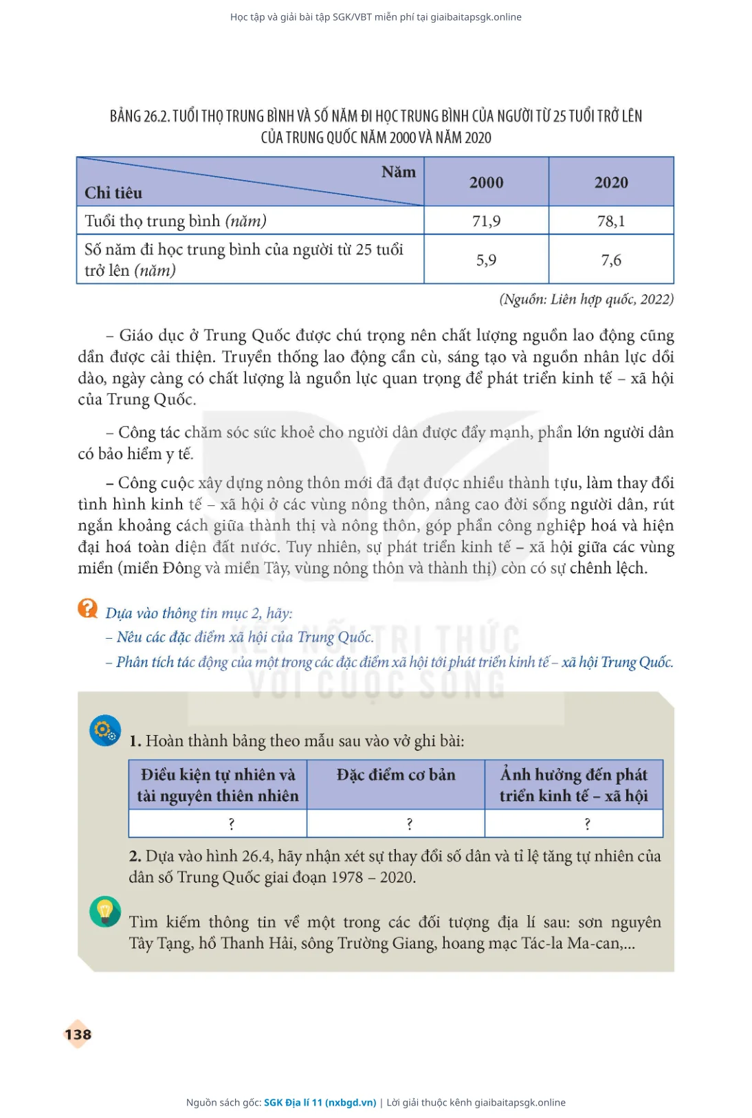 Trang 139 sách giáo khoa SGK Địa lí 11 thu nhỏ