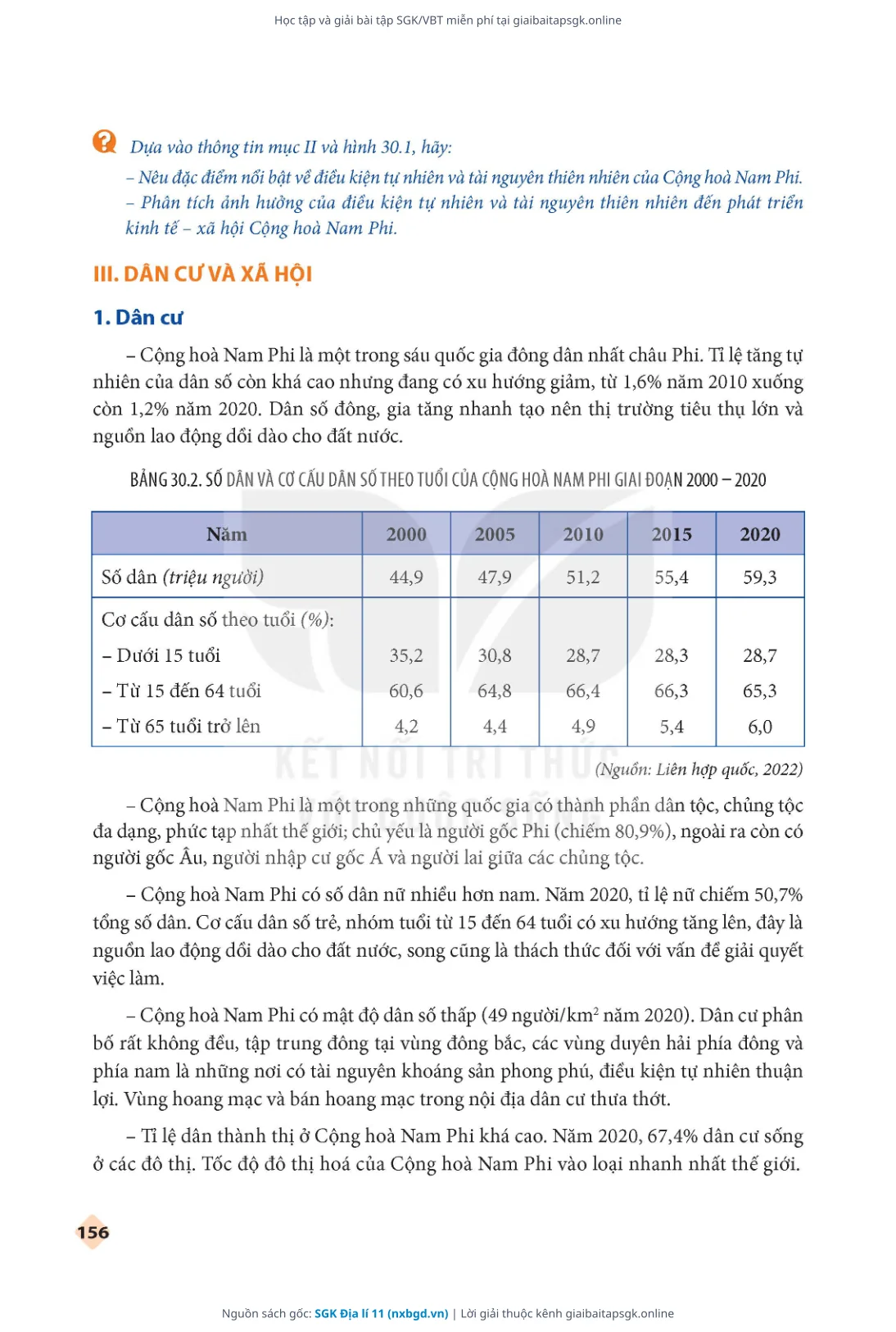 Trang 157 sách giáo khoa SGK Địa lí 11 thu nhỏ