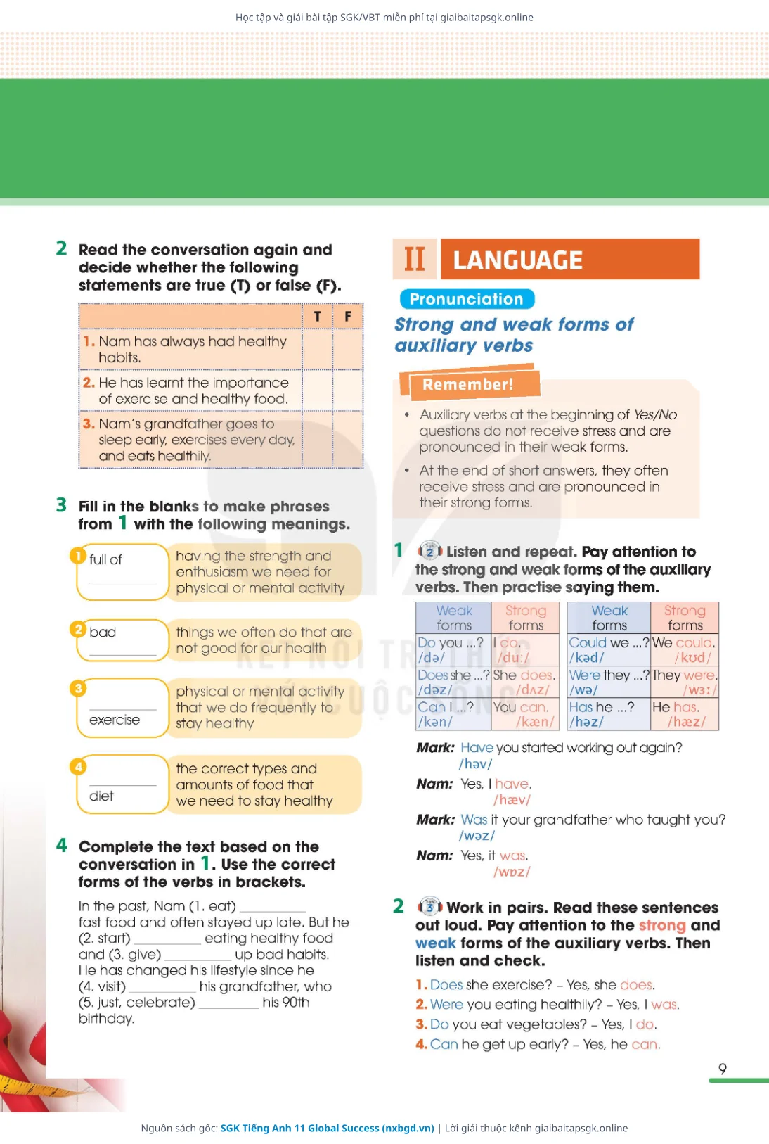 Trang 11 sách giáo khoa SGK Tiếng Anh 11 Global Success thu nhỏ