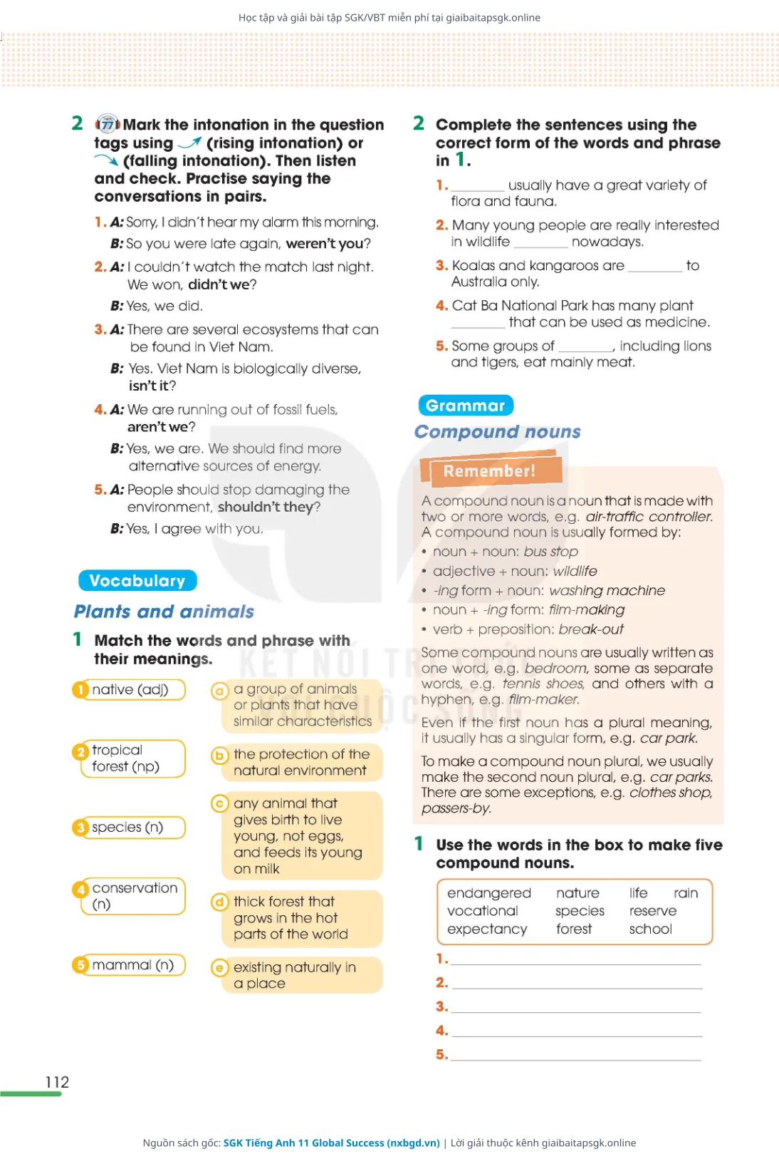 Trang 114 sách giáo khoa SGK Tiếng Anh 11 Global Success thu nhỏ