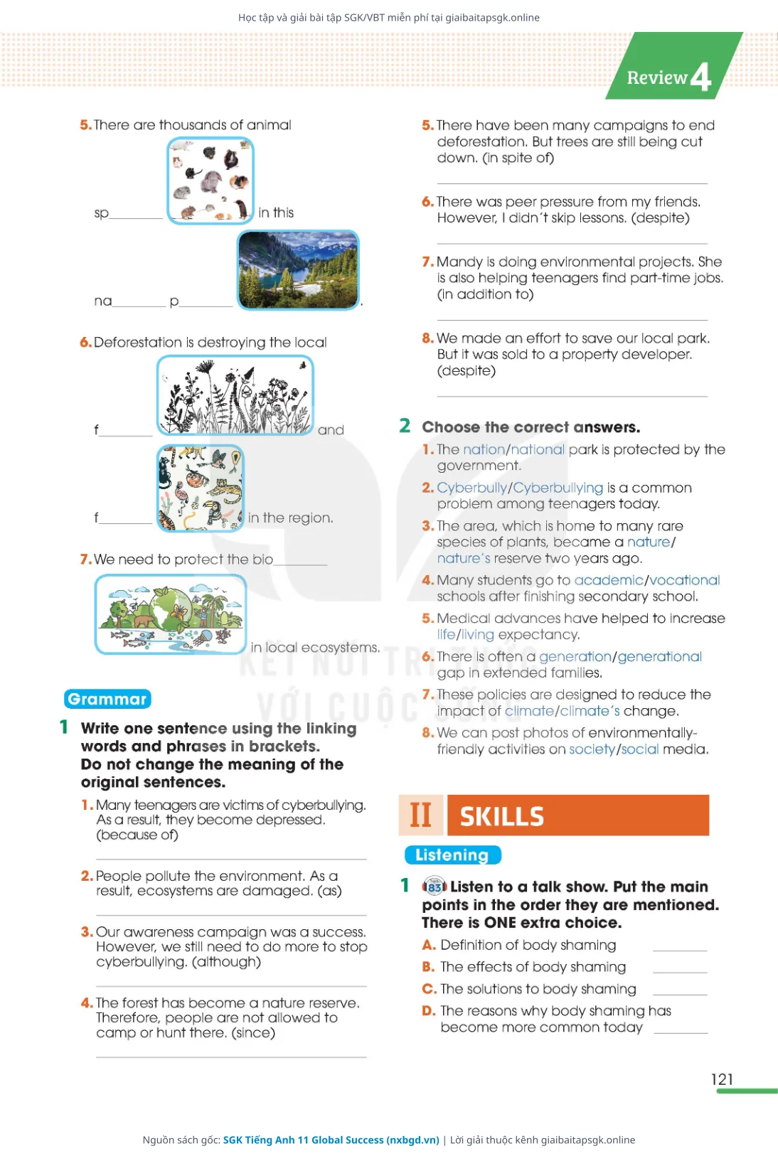 Trang 123 sách giáo khoa SGK Tiếng Anh 11 Global Success thu nhỏ
