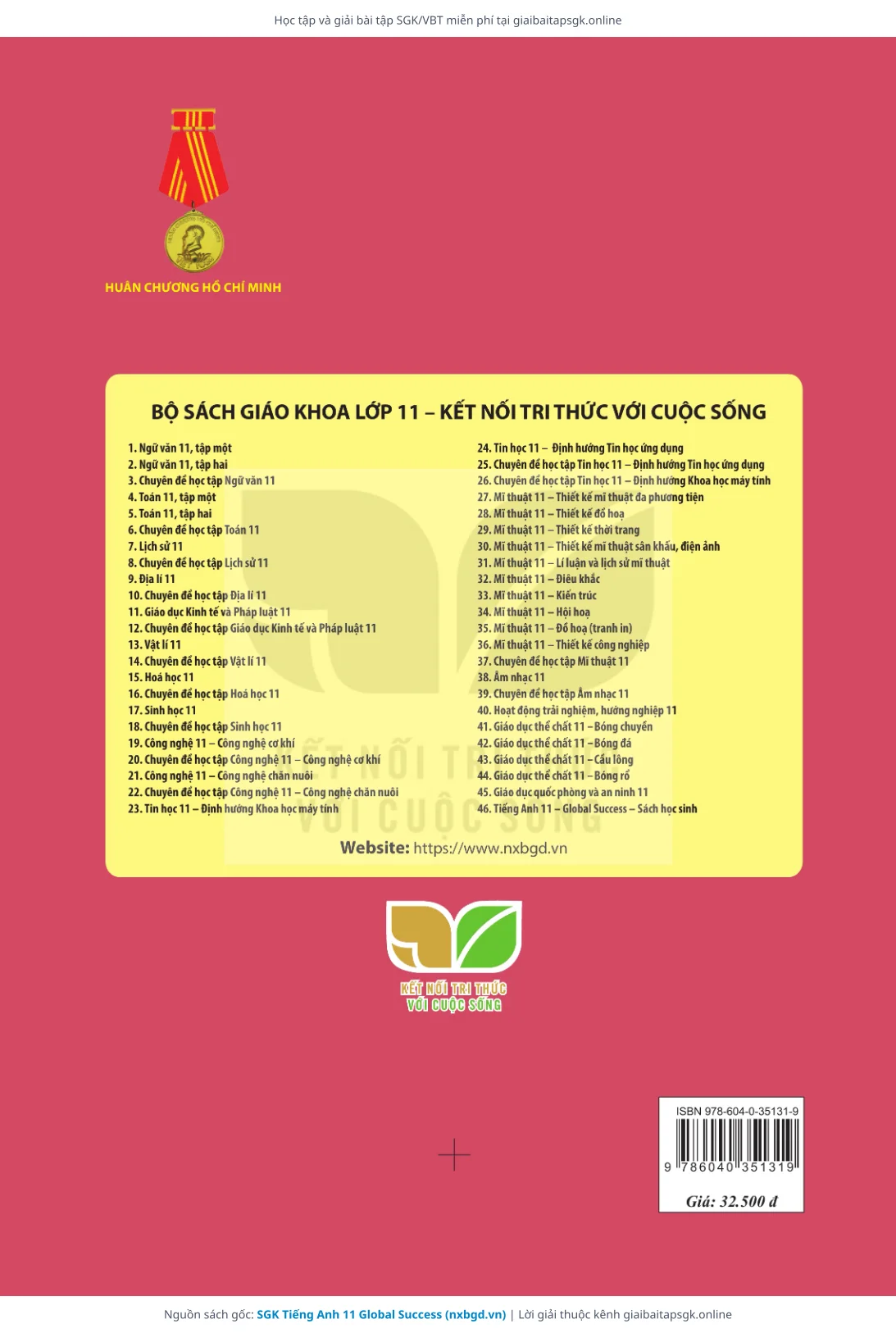 Trang 135 sách giáo khoa SGK Tiếng Anh 11 Global Success thu nhỏ