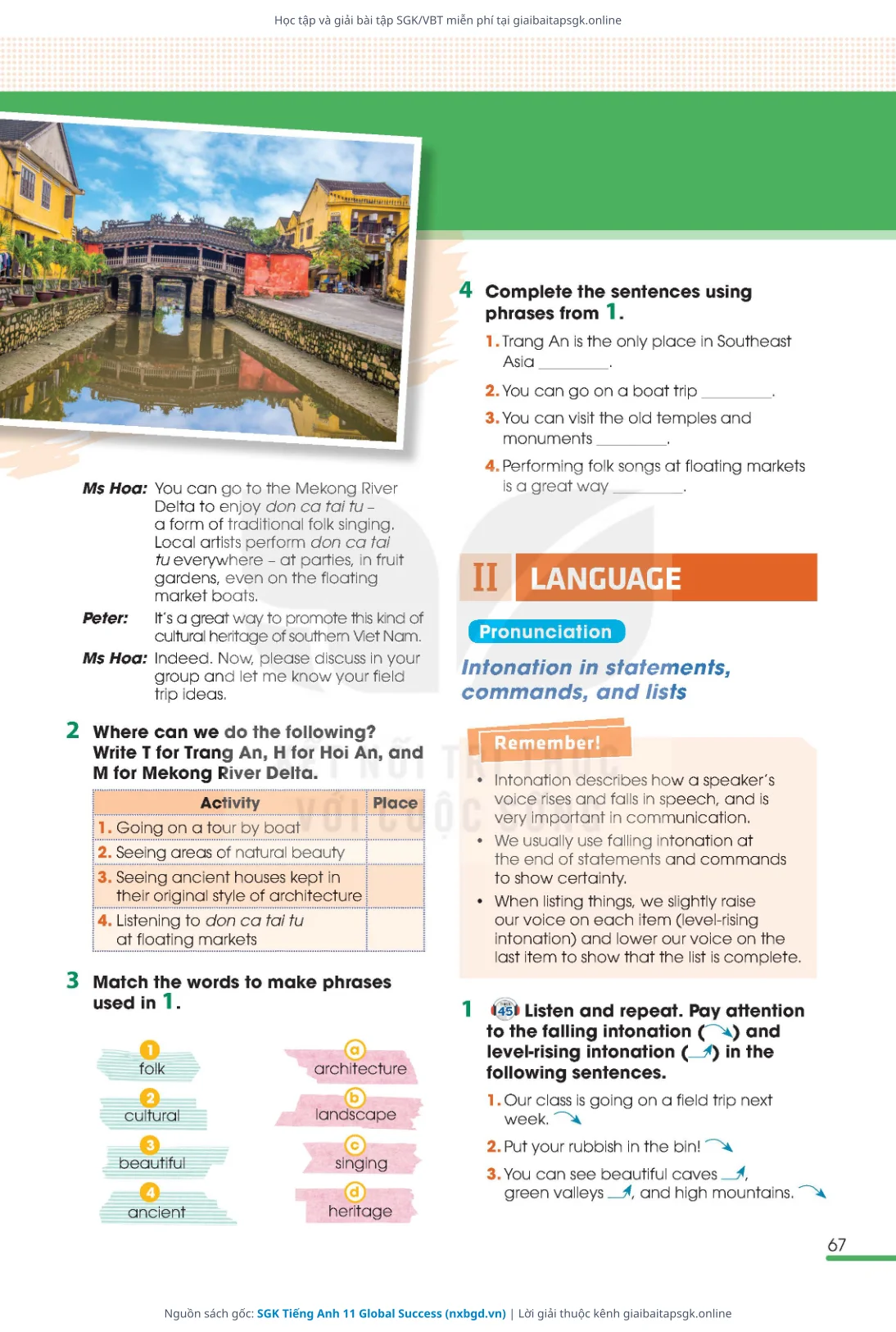 Trang 69 sách giáo khoa SGK Tiếng Anh 11 Global Success thu nhỏ