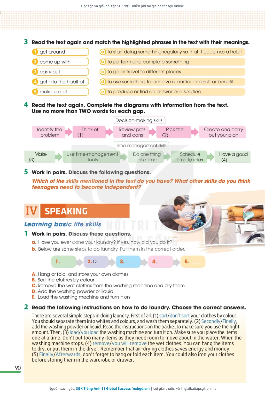 Trang 92 sách giáo khoa SGK Tiếng Anh 11 Global Success thu nhỏ
