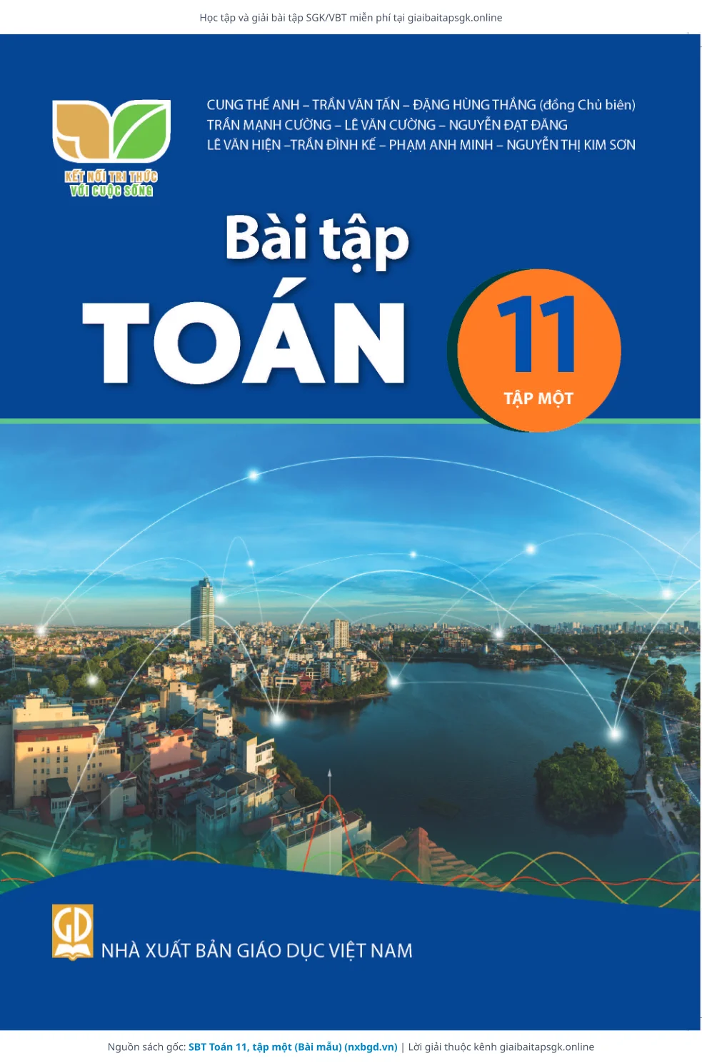 Trang 1 sách giáo khoa SBT Toán 11, tập một (Bài mẫu) bản chuẩn