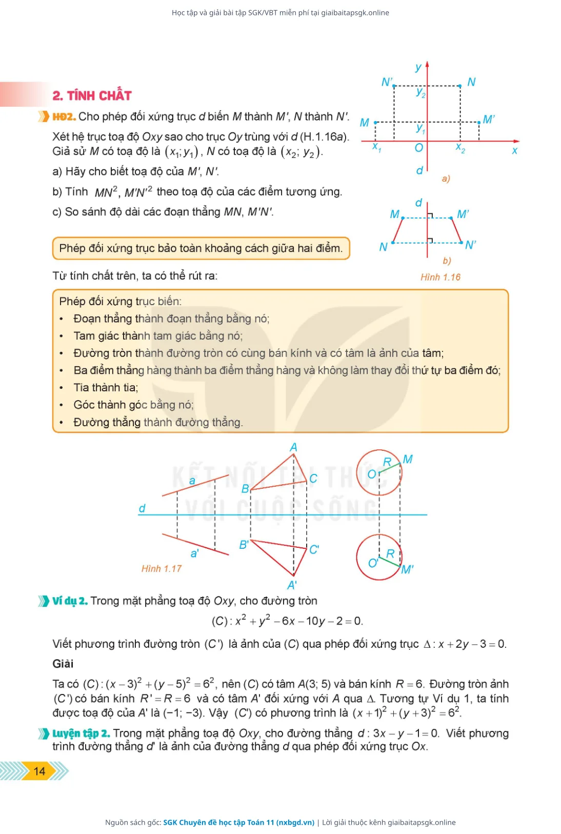 Trang 15 sách giáo khoa SGK Chuyên đề học tập Toán 11 thu nhỏ