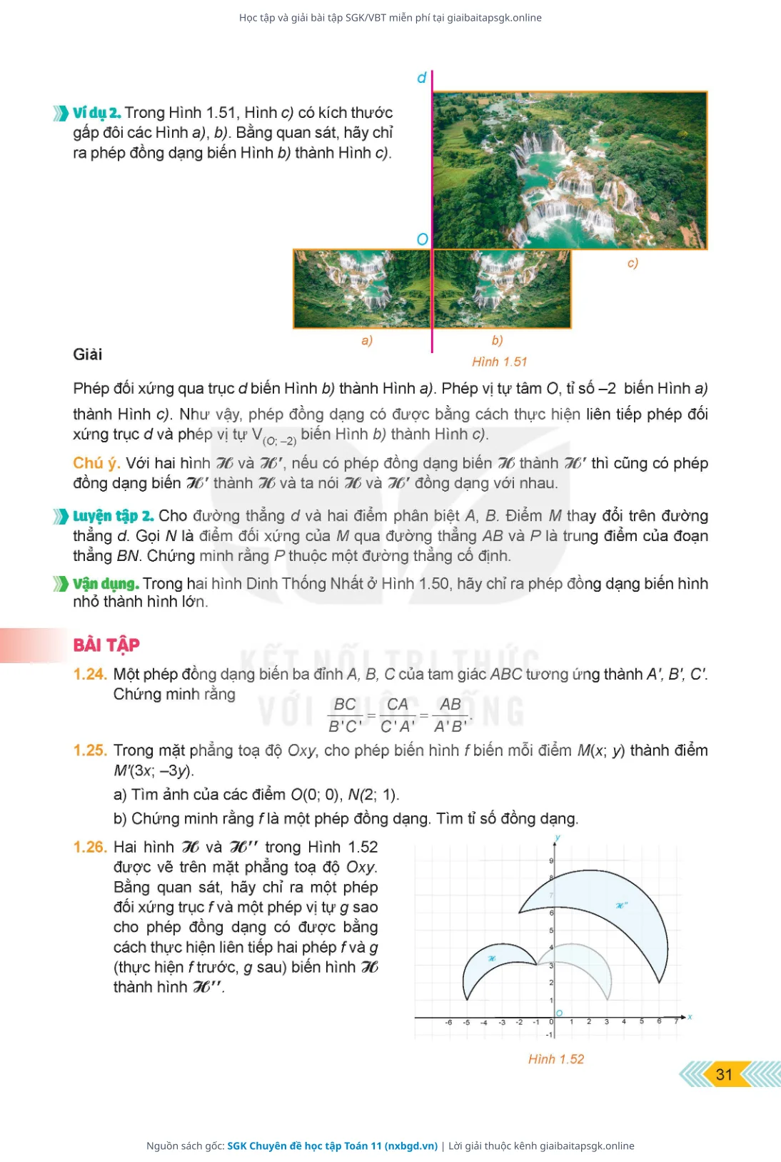 Trang 32 sách giáo khoa SGK Chuyên đề học tập Toán 11 thu nhỏ