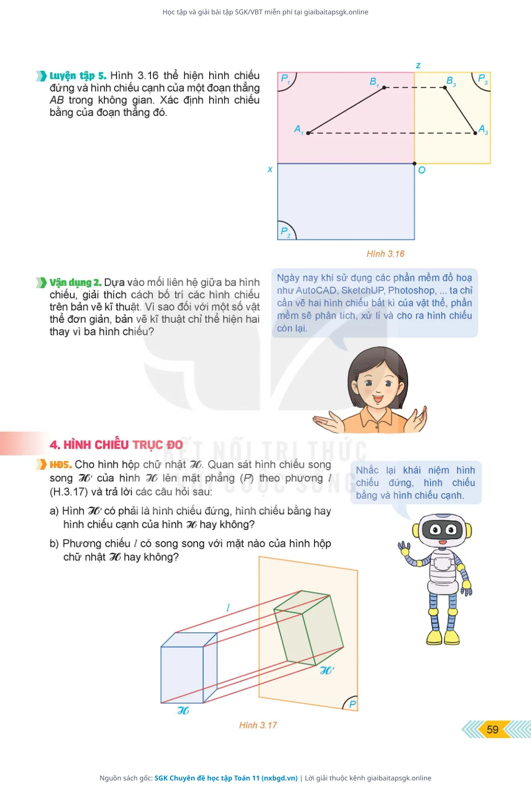 Trang 60 sách giáo khoa SGK Chuyên đề học tập Toán 11 thu nhỏ