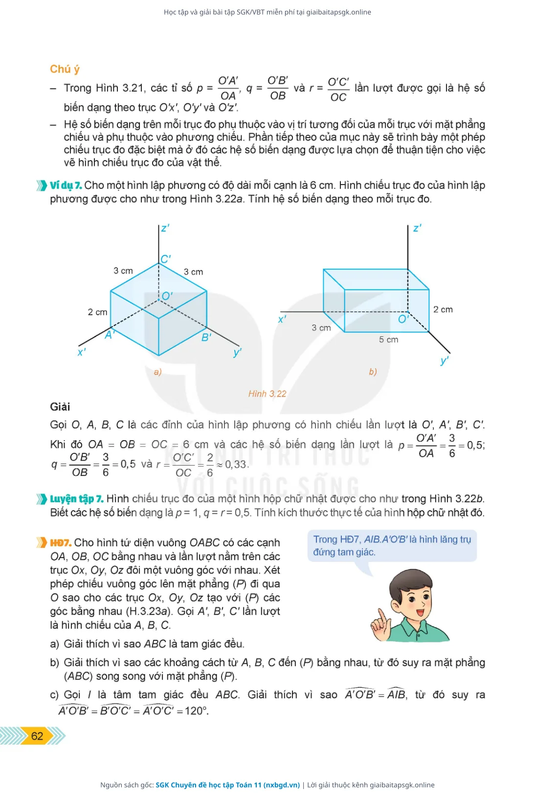 Trang 63 sách giáo khoa SGK Chuyên đề học tập Toán 11 thu nhỏ