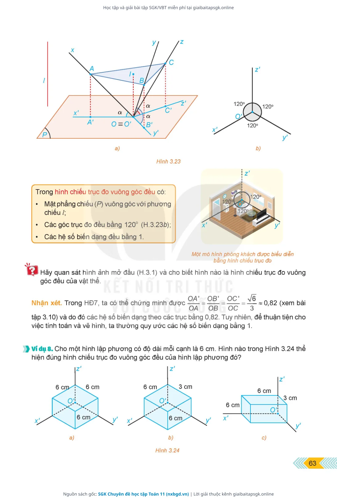 Trang 64 sách giáo khoa SGK Chuyên đề học tập Toán 11 thu nhỏ