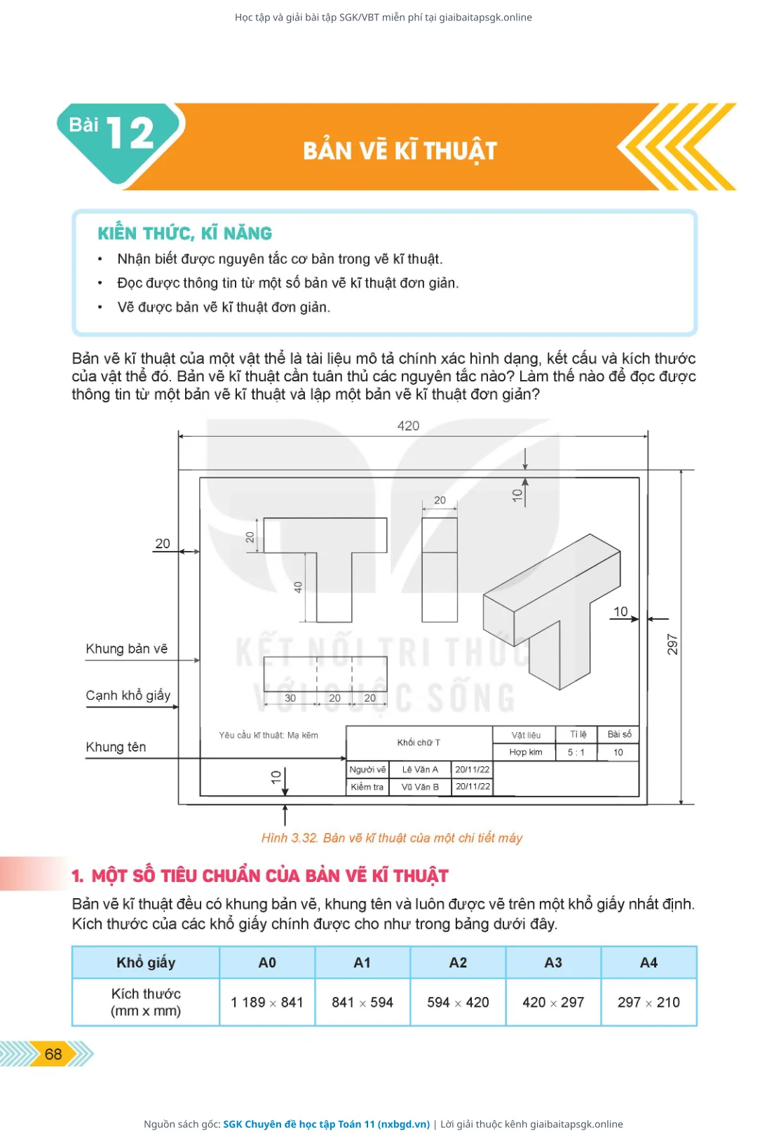 Trang 69 sách giáo khoa SGK Chuyên đề học tập Toán 11 thu nhỏ