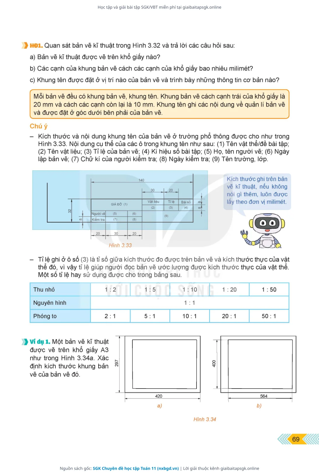 Trang 70 sách giáo khoa SGK Chuyên đề học tập Toán 11 thu nhỏ