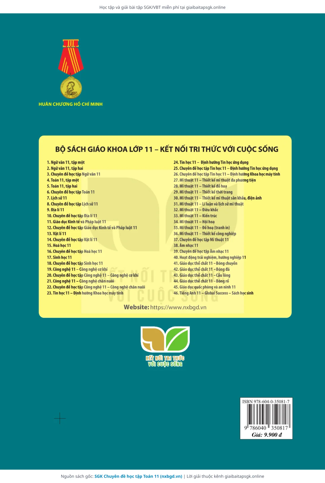 Trang 86 sách giáo khoa SGK Chuyên đề học tập Toán 11 thu nhỏ