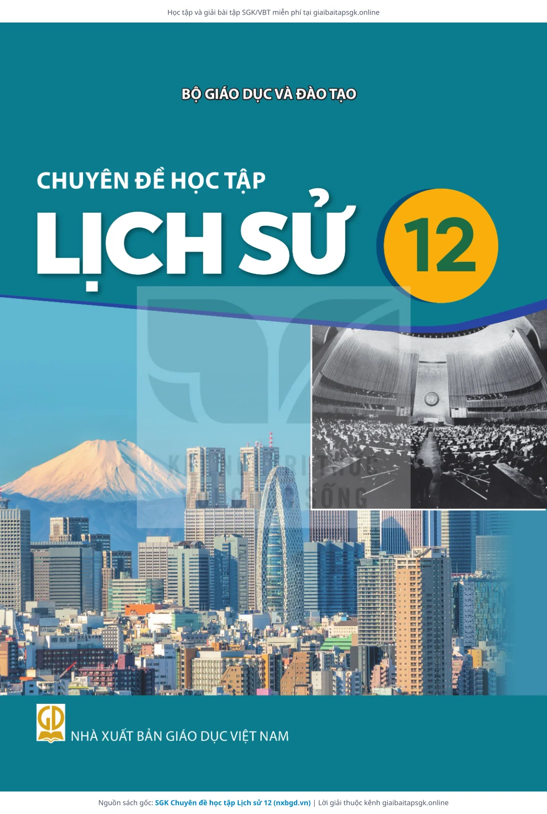 Trang 1 sách giáo khoa SGK Chuyên đề học tập Lịch sử 12 bản chuẩn