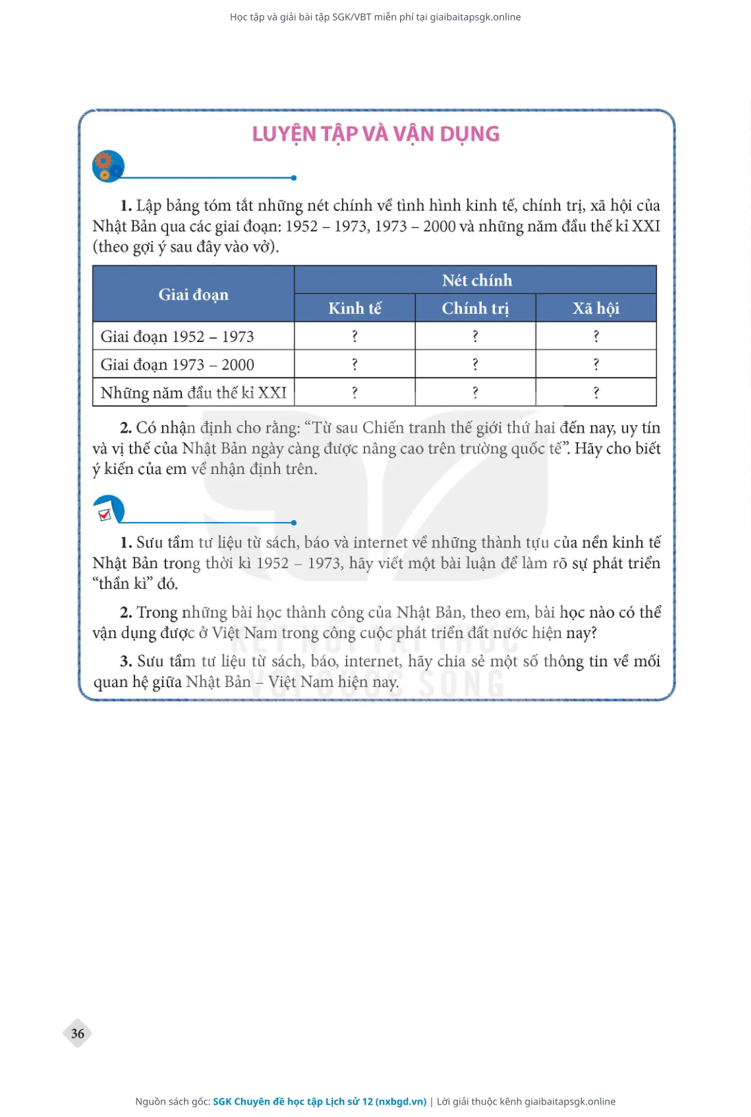 Trang 37 sách giáo khoa SGK Chuyên đề học tập Lịch sử 12 thu nhỏ