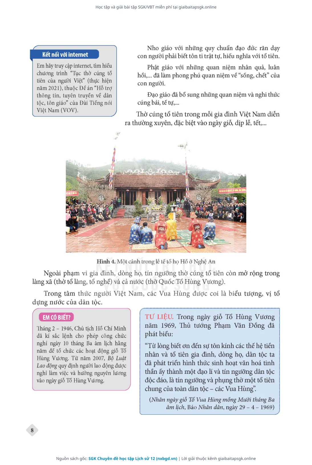 Trang 9 sách giáo khoa SGK Chuyên đề học tập Lịch sử 12 thu nhỏ