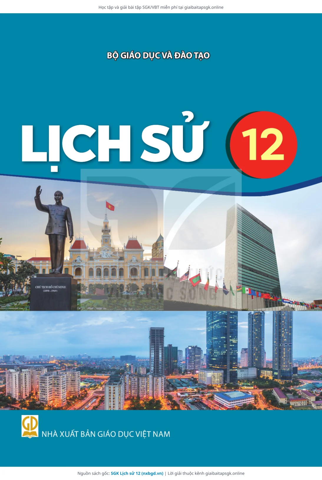 Trang 1 sách giáo khoa SGK Lịch sử 12 bản chuẩn