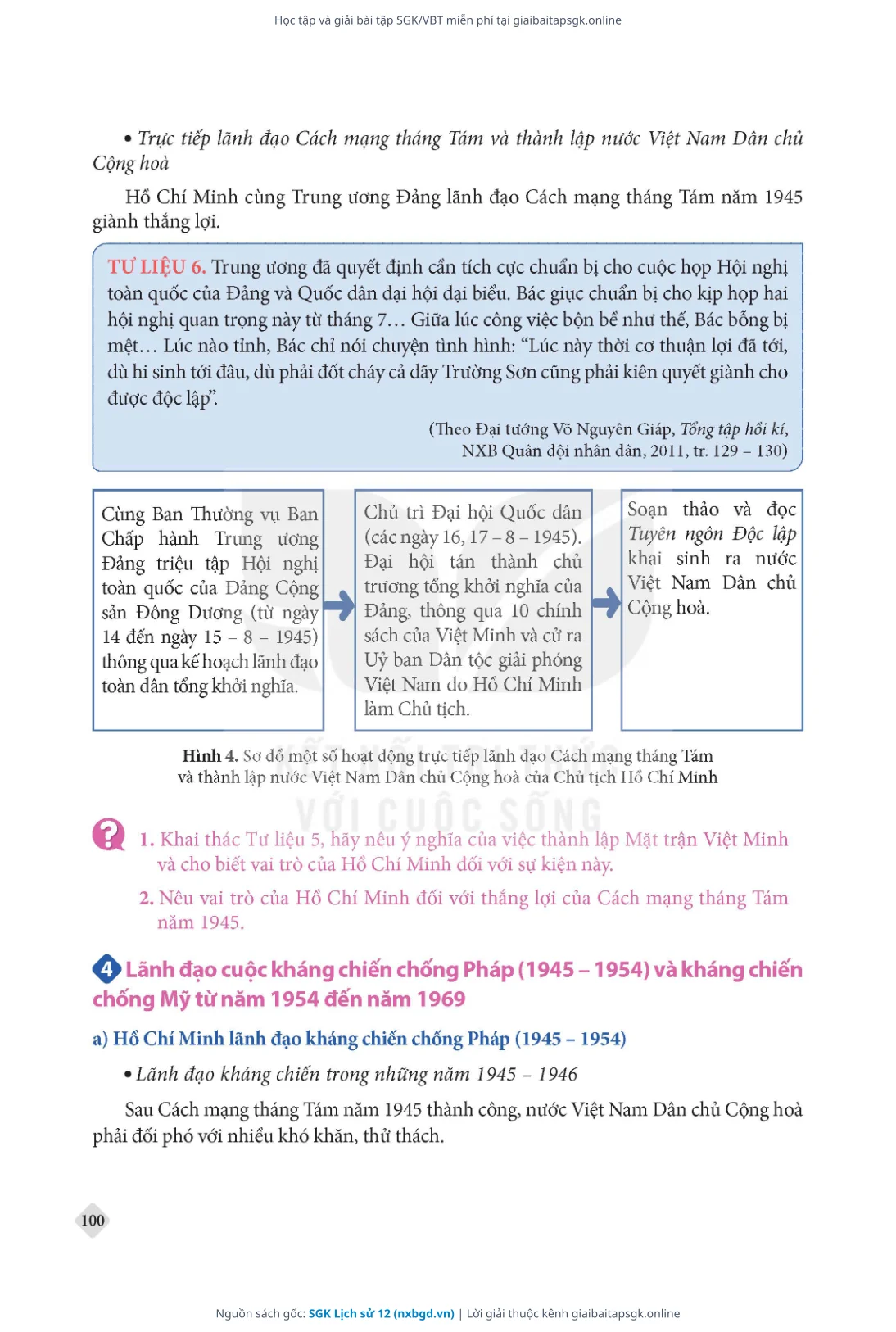 Trang 101 sách giáo khoa SGK Lịch sử 12 thu nhỏ