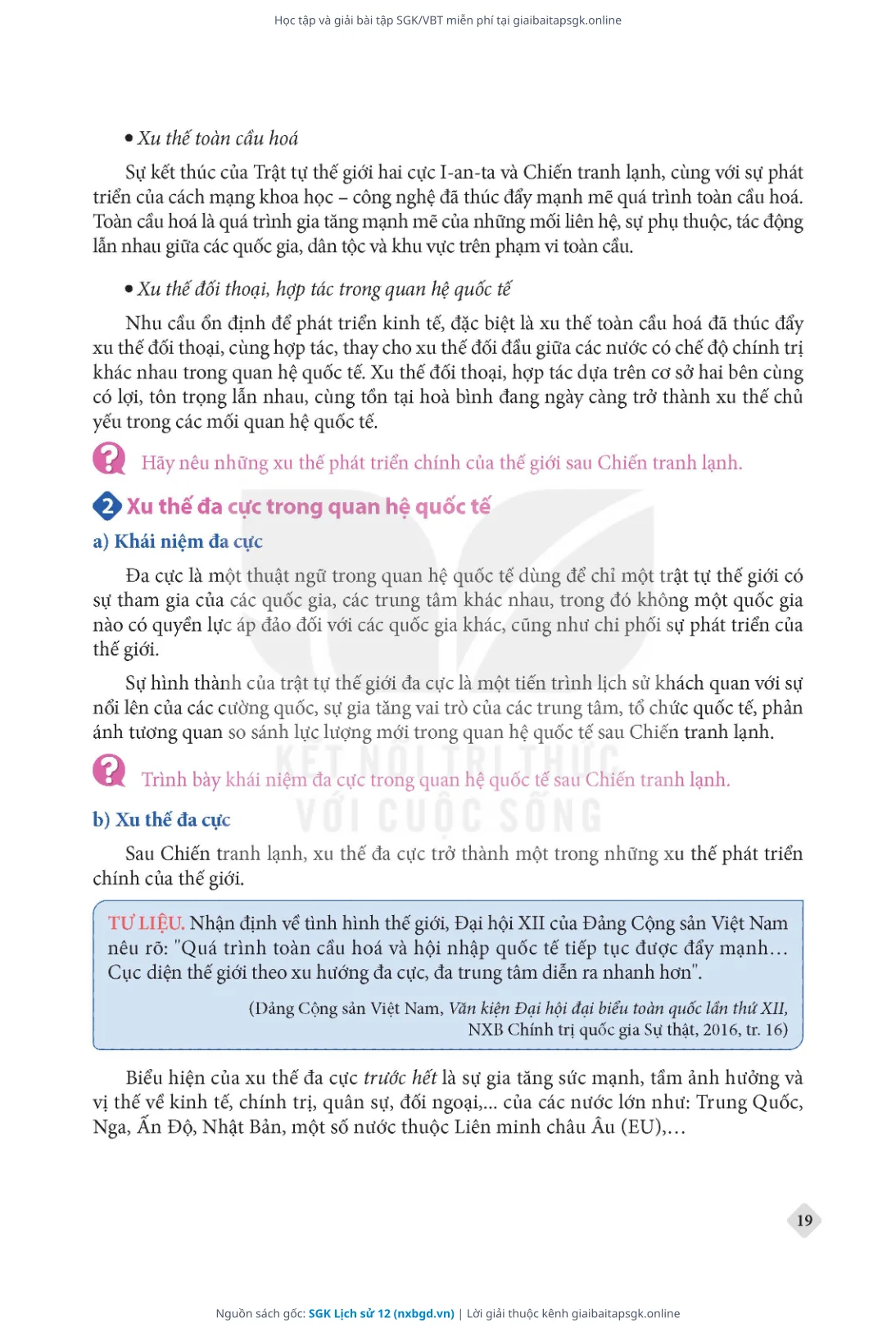 Trang 20 sách giáo khoa SGK Lịch sử 12 thu nhỏ