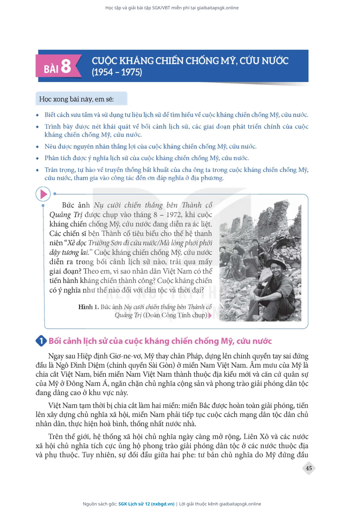 Trang 46 sách giáo khoa SGK Lịch sử 12 thu nhỏ