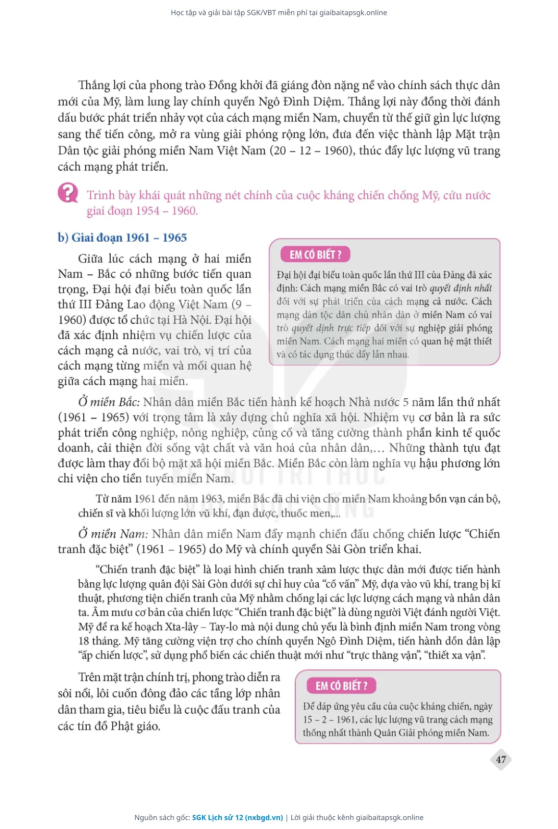 Trang 48 sách giáo khoa SGK Lịch sử 12 thu nhỏ