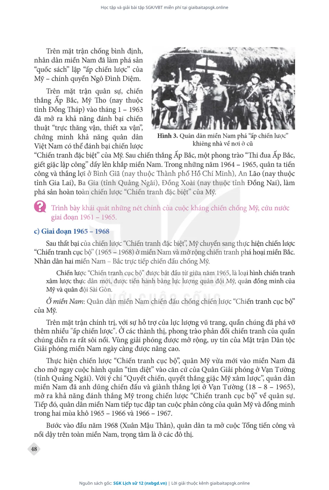 Trang 49 sách giáo khoa SGK Lịch sử 12 thu nhỏ