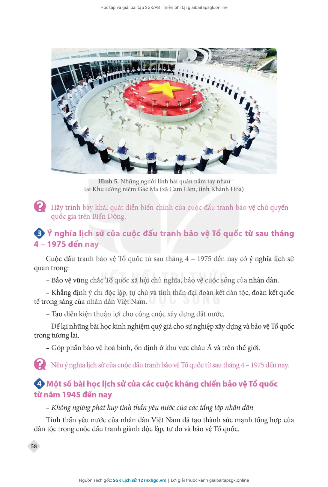 Trang 59 sách giáo khoa SGK Lịch sử 12 thu nhỏ