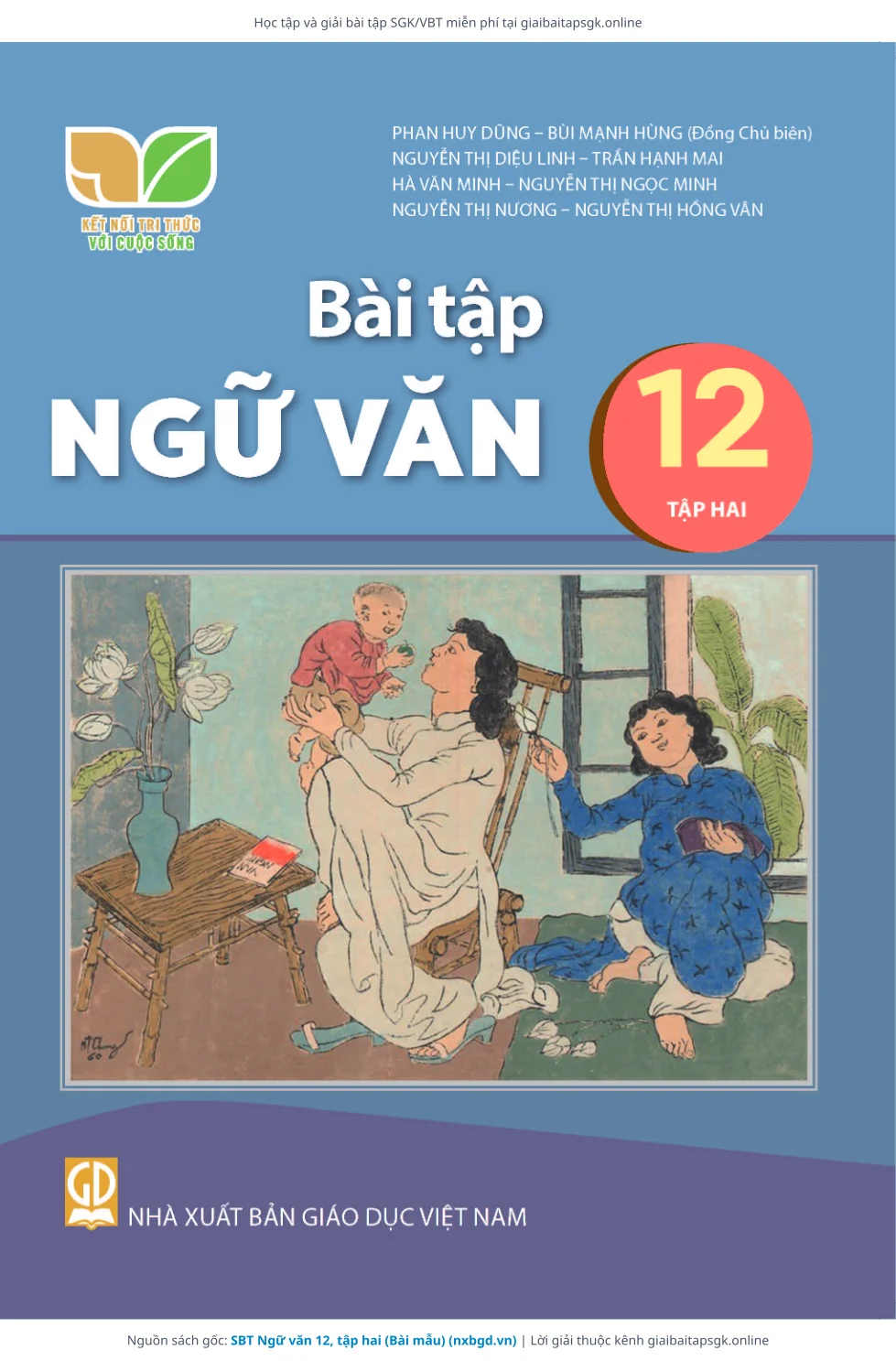Trang 1 sách giáo khoa SBT Ngữ văn 12, tập hai (Bài mẫu) bản chuẩn