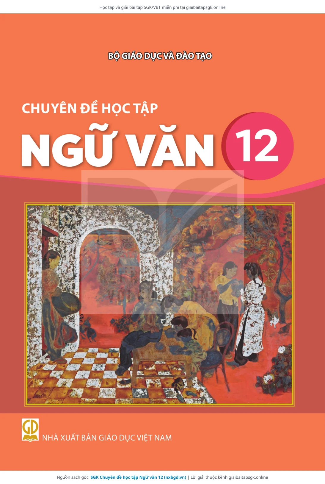 Trang 1 sách giáo khoa SGK Chuyên đề học tập Ngữ văn 12 bản chuẩn